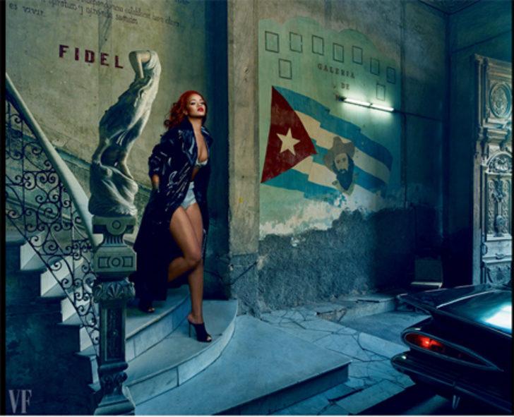 Havana'da Rihanna rüzgarı