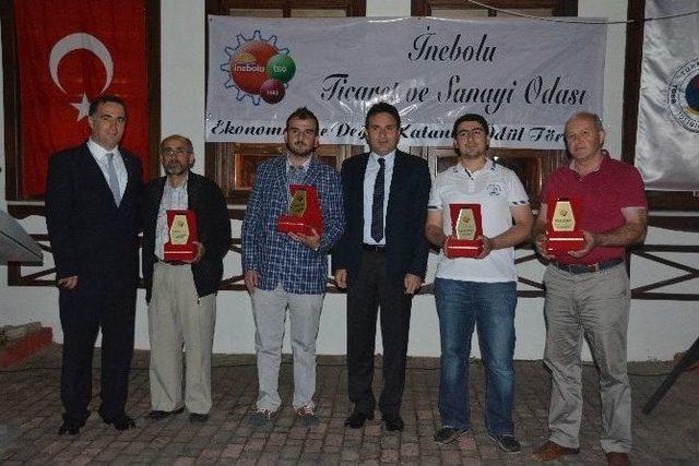 İnebolu Ticaret Odası'ndan Vergi Ödülü