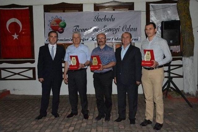 İnebolu Ticaret Odası'ndan Vergi Ödülü