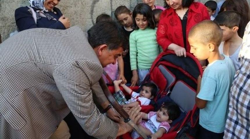 Başkan Fadıloğlu Mevlana Mahallesi&rsquo;nde Ailelere Konuk Oldu