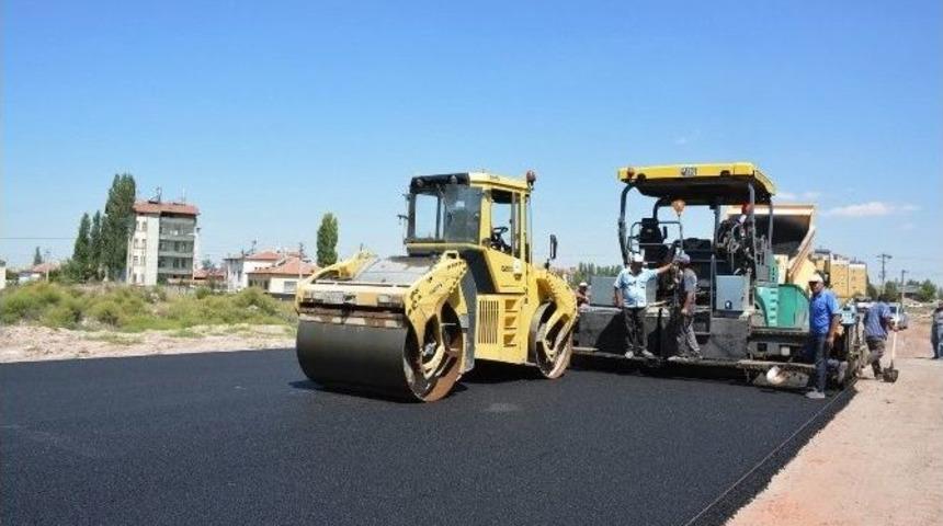 Aksaray'da Mahalleler Asfaltlanıyor