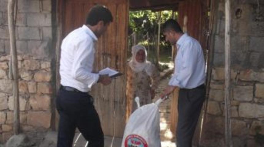 Silvan Sydv'den Fakir Ailelere Yemek Yardımı