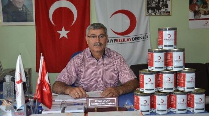 Kızılay'dan Kavurma Ve Ramazan Paketi