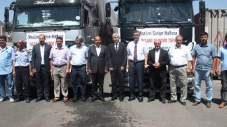 Şanlıurfa&rsquo;dan Sınır &Ouml;tesine Yardım