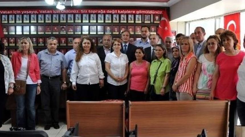 Mhp&rsquo;den, Şehit Aileleri Derneği Başkanı Yorulmaz&rsquo;a Ziyaret