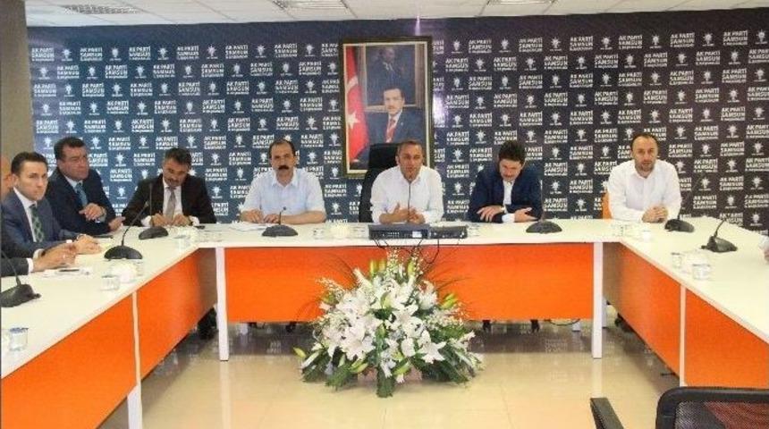 B&uuml;y&uuml;kşehir Belediyesi Ak Parti Grup Toplantısı Yapıldı