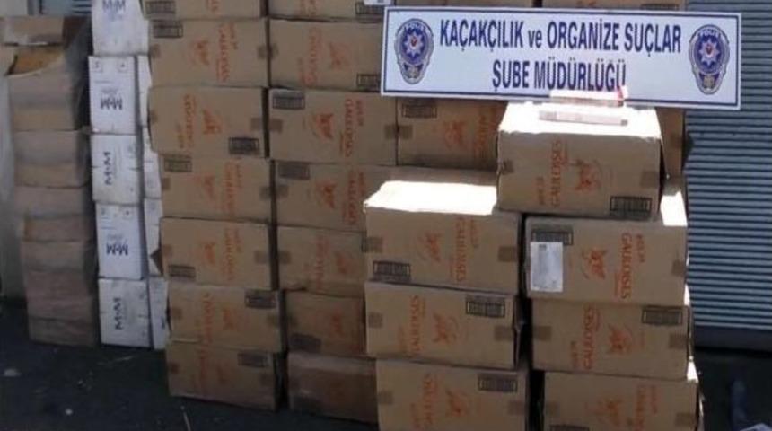 Batman&rsquo;da 53 Bin Paket Ka&ccedil;ak Sigara Ele Ge&ccedil;irildi