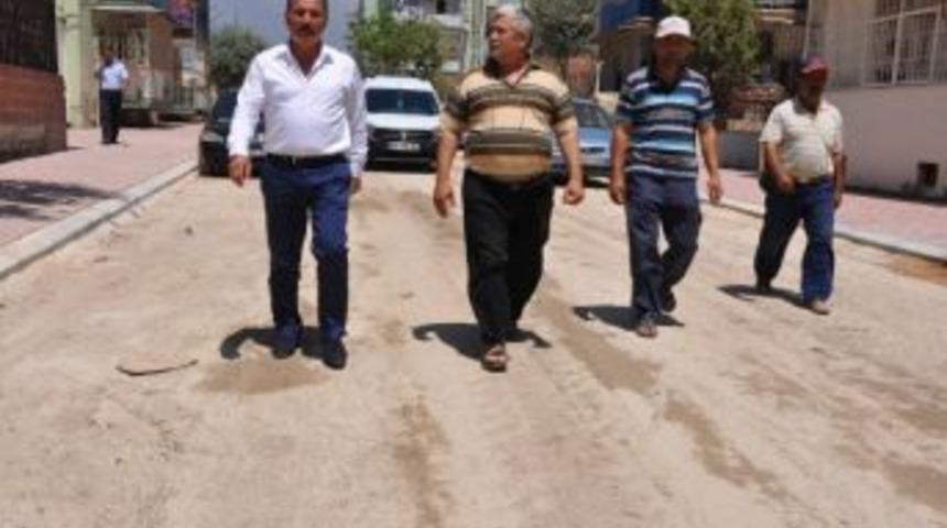 Toroslar&rsquo;da Kaldırım &Ccedil;alışmaları S&uuml;r&uuml;yor