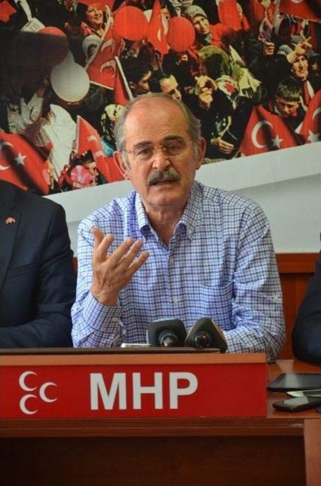 Eskişehir'de Chp’den Mhp’ye Cumhurbaşkanlığı Seçimi Ziyareti