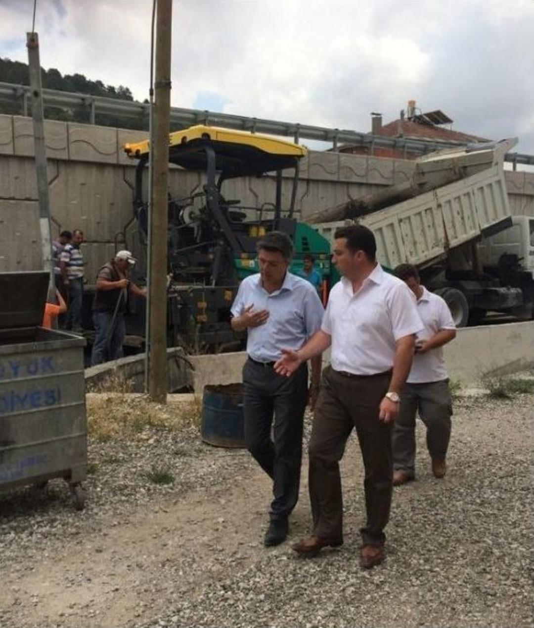 Başkan Bakıcı, Akpınar Mahallesi&rsquo;ndeki &Ccedil;alışmaları Denetledi