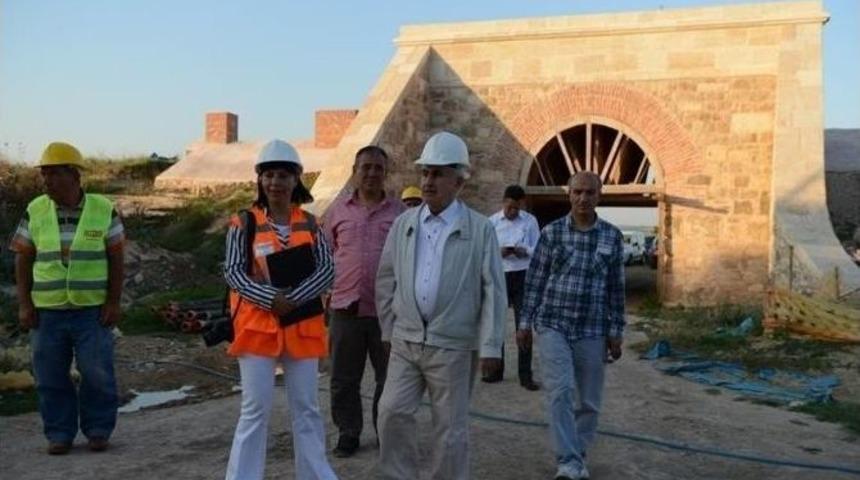 Edirne Valisi Şahin, Saray Kazısı &Ccedil;alışmalarını Yerinde İnceledi