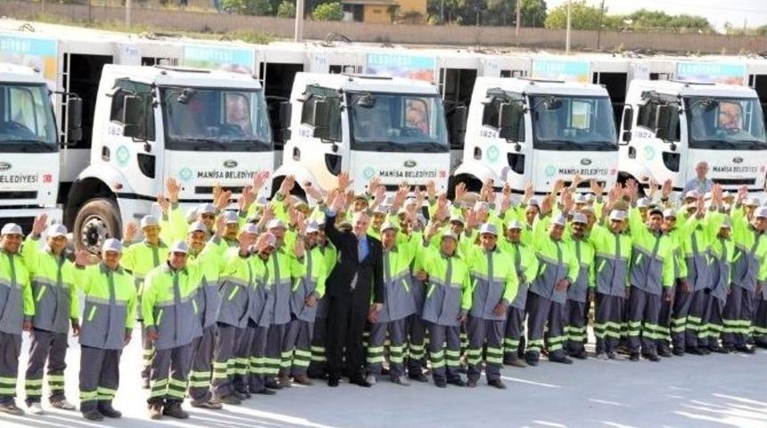 Şehzadeler Belediyesi&rsquo;ne Ara&ccedil; Ve Personel Desteği
