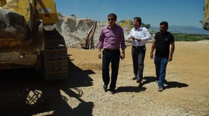 Erat Ve Göngörer Yol Yapım Çalışmalarını İnceledi