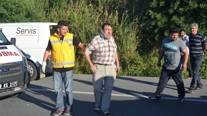 Tekirdağ'da Trafik Kazası: 1 Yaralı