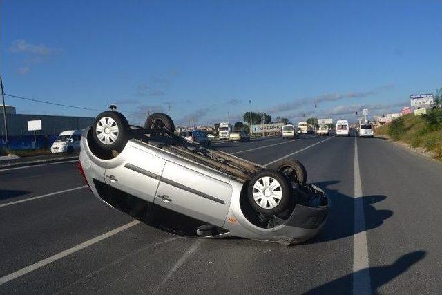 Tekirdağ'da Trafik Kazası: 1 Yaralı