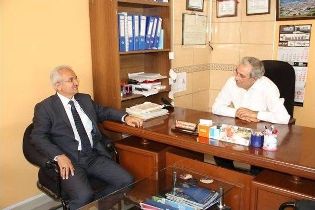 Başkan Başsoy&rsquo;dan Basın Kuruluşlarına Ziyaret 1