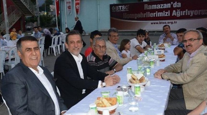 Bursa Protokolü Btso İftar Sofrasında Buluştu