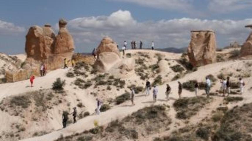 Kapadokya’yı 6 Ayda 1 Milyon 262 Bin Turist Gezdi