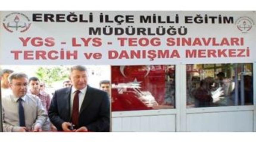 Ereğli&rsquo;de Tercih Ve Danışma Merkezi A&ccedil;ıldı