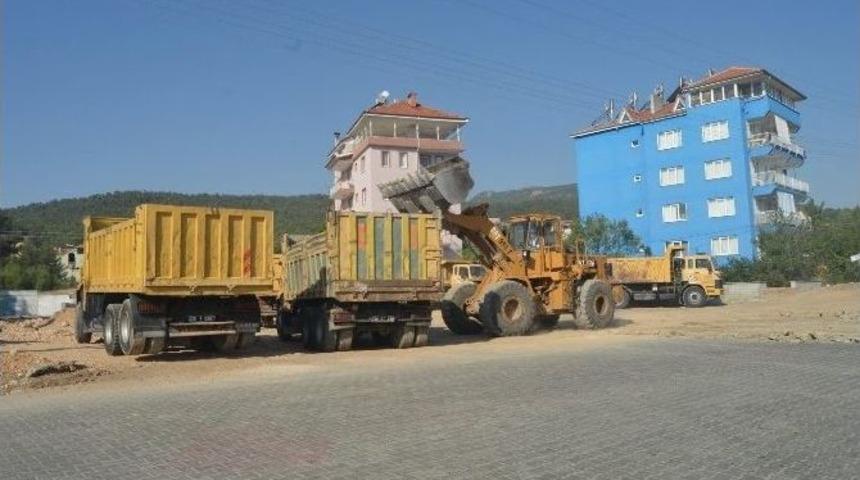 Acıpayam&rsquo;da Kavşak &Ccedil;alışmaları