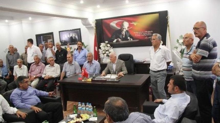 Chp Heyeti Hekimhan&rsquo;ı Ziyaret Etti