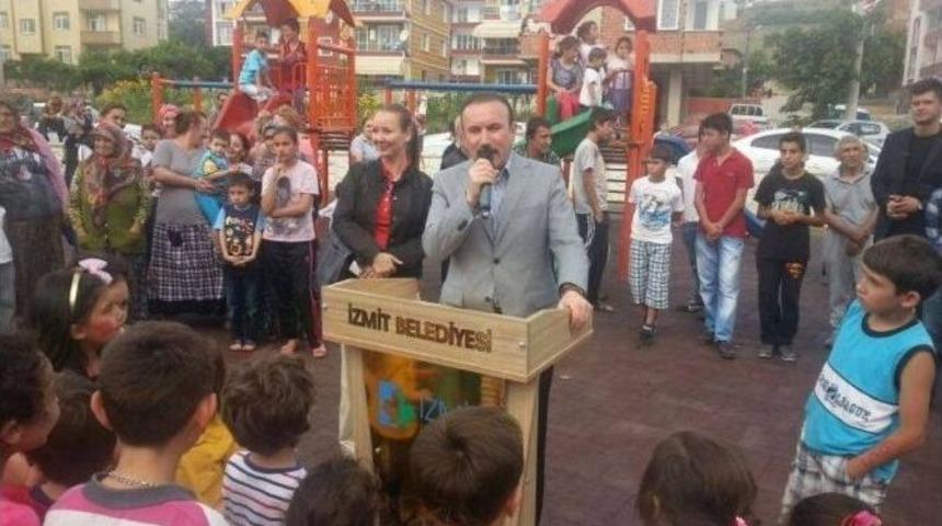 İzmit Belediyesi&rsquo;nden Yeşilova&rsquo;ya Bir Park Daha