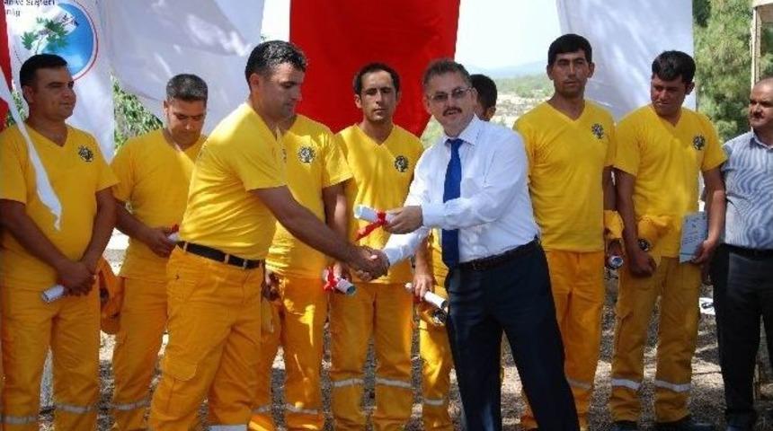 Yangın İş&ccedil;ileri İlk İş G&uuml;nlerine Yangın Tatbikatı İzleyerek Başladı