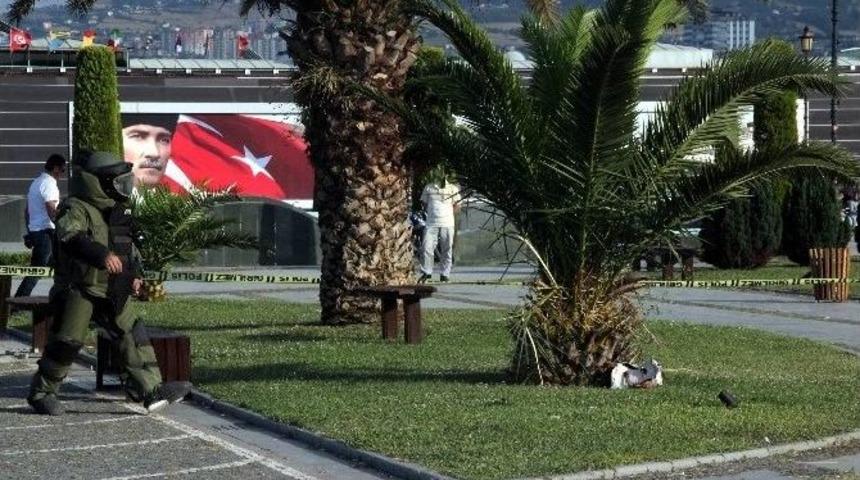 Samsun'da Ş&uuml;pheli &Ccedil;anta Paniği