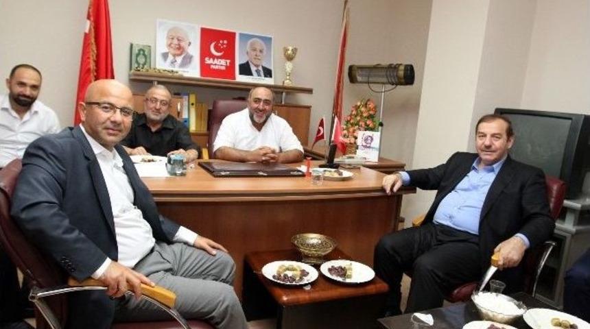 Kadıoğlu'ndan Saadet Partisi'ne İadeyi Ziyaret