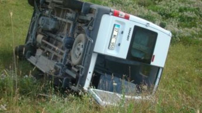 K&uuml;re&rsquo;de Kaza 1 Yaralı