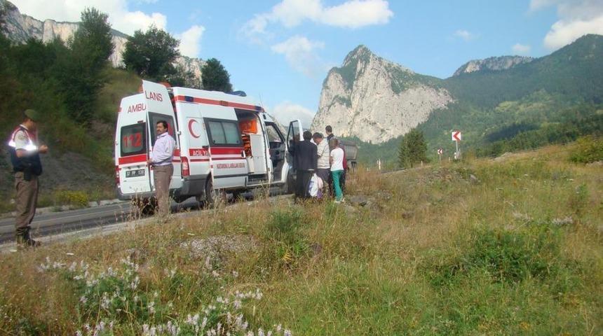 Kastamonu'da Trafik Kazası: 1 Yaralı