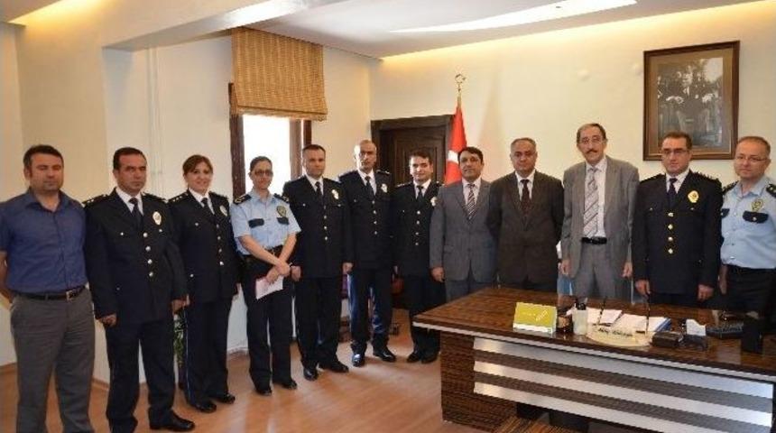 Nevşehir Emniyetinde R&uuml;tbe Terfi T&ouml;reni