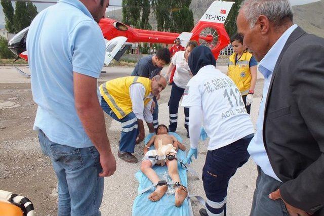 Ambulans Helikopter, 12 Yaşındaki Eren Için Havalandı