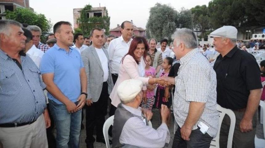 Başkan &Ccedil;er&ccedil;ioğlu, Karpuzlu&rsquo;da İftara Katıldı