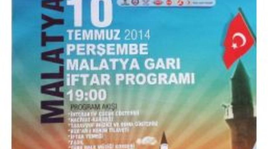 Tren Garında İftar Yemeği