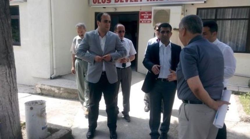 Ulus Kaymakamı Şakar, İncelemelerde Bulundu
