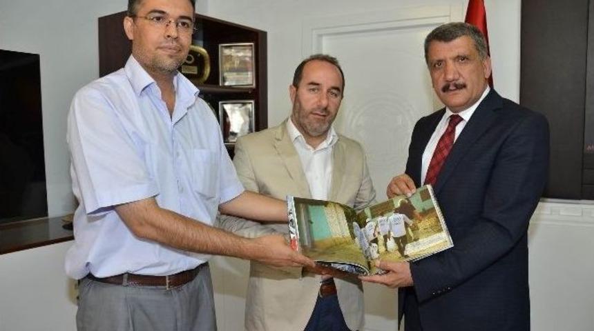 İhh Heyetinden Başkan Selahattin G&uuml;rkan'a Ziyaret