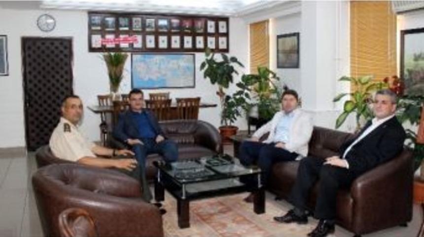 Tun&ccedil;'tan İl Jandarma Komutanı Aktemur'a Ziyaret