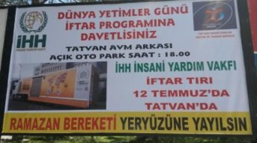 İhh, Tatvan’da 2 Bin Kişiye İftar Verecek