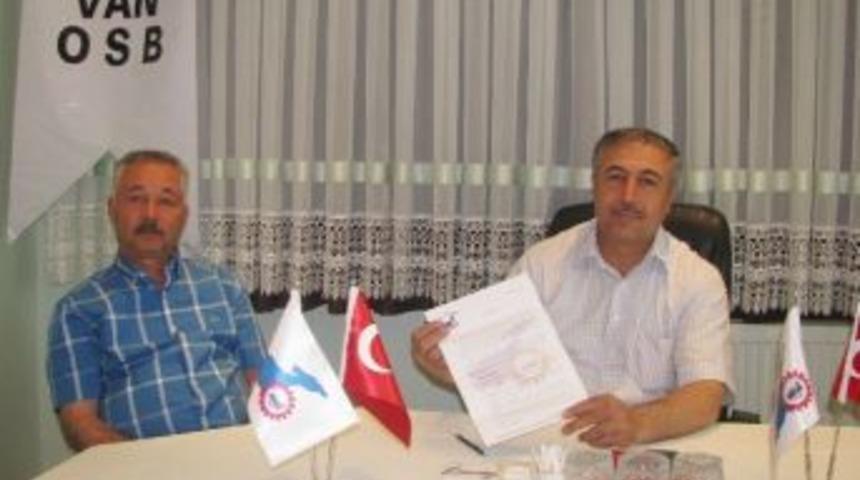 Van Osb&rsquo;den 6 Aylık Faaliyet Raporu