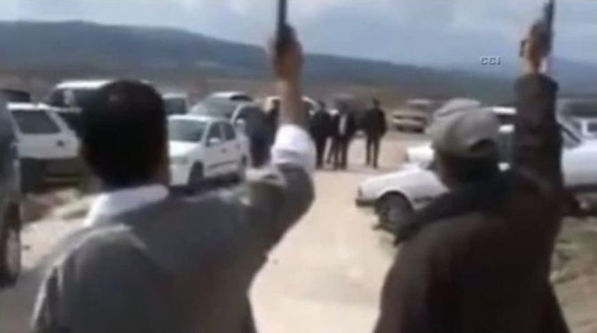 Sosyal Medyada Paylaşılan D&uuml;ğ&uuml;n G&ouml;r&uuml;nt&uuml;lerinde Silah Sesleri Susmadı