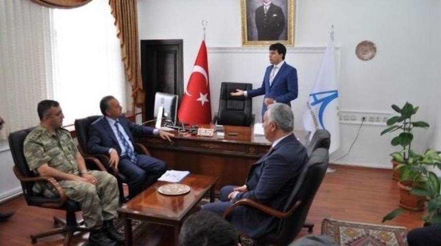 Vali G&uuml;nay &Ouml;zdemir Arpa&ccedil;ay&rsquo;da Ziyaretlerde Bulundu