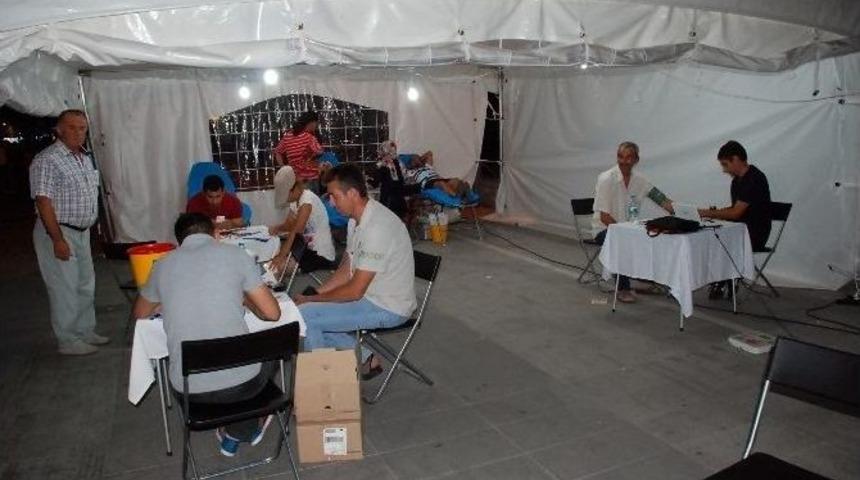 Didim&rsquo;de Kan Bağışı Alımı Altınkum&rsquo;da Yapıldı