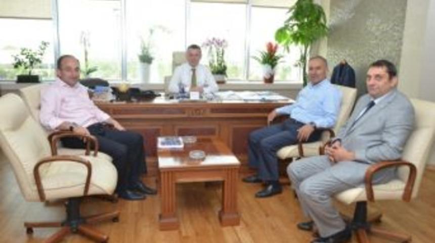 Başkan &Uuml;z&uuml;lmez&rsquo;den B&uuml;y&uuml;kakın&rsquo;a Ziyaret