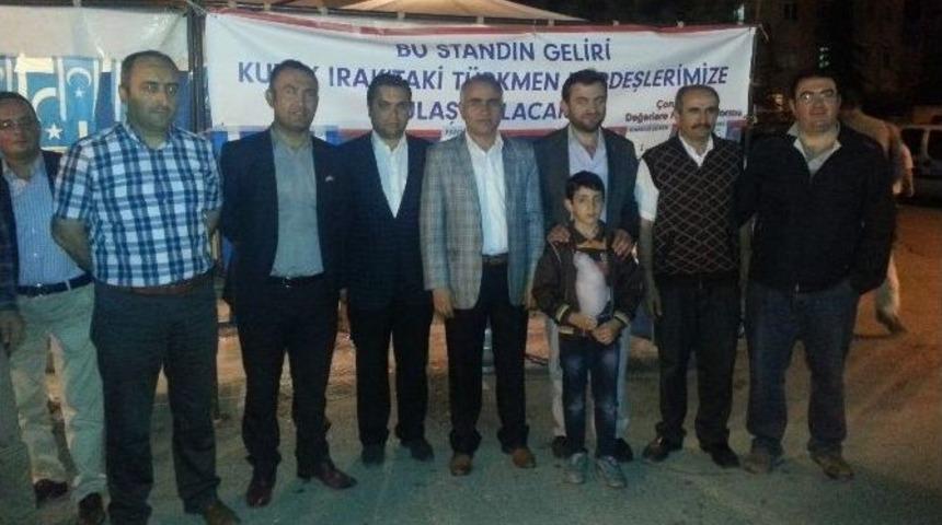 K&ouml;se&rsquo;den T&uuml;rkmenler İ&ccedil;in Kurulan Standa Ziyaret