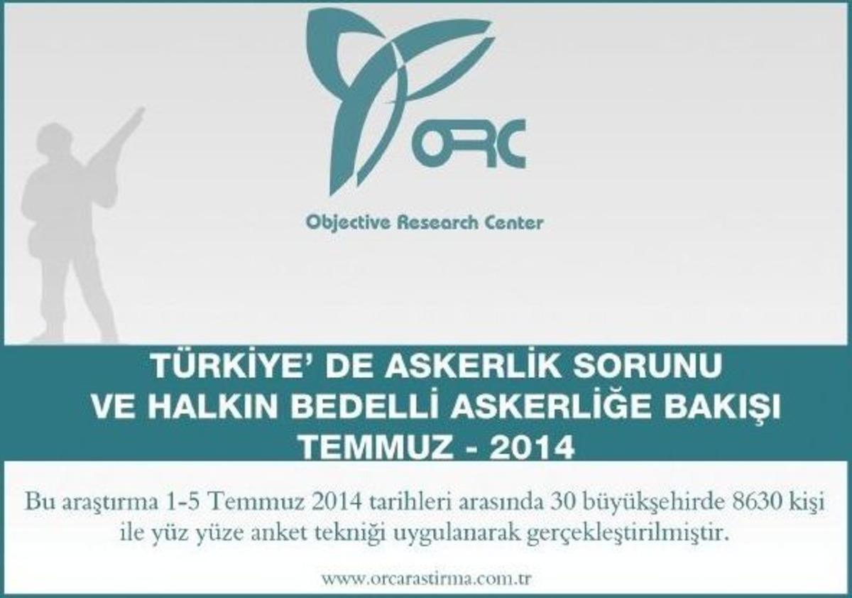 Bedelli Askerlik Yasasının &Ccedil;ıkmasına Y&uuml;zde 67 Oranında Destek