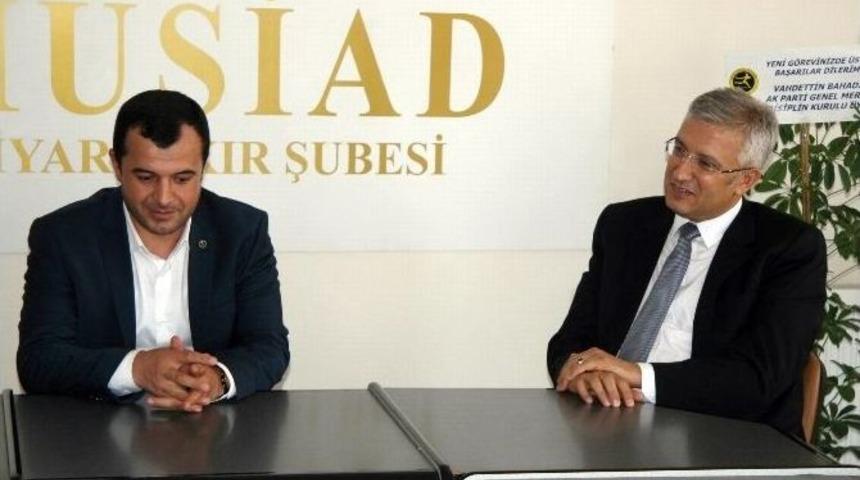 Cumhuriyet Başsavcısı Solmaz'dan M&uuml;siad&rsquo;a Ziyaret