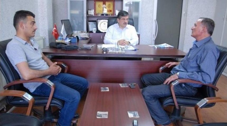 Haydarlı Belde Belediye Başkanı Kadir &Ouml;cel&rsquo;den Başkan Birliktir&rsquo;e Ziyaret