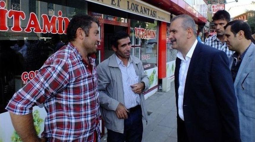 Ak Partili Kayat&uuml;rk&rsquo;ten Esnafa Ziyaret