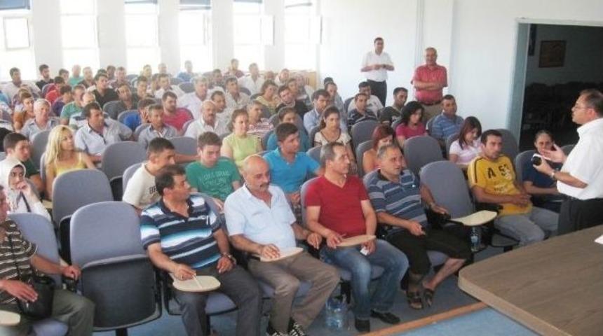 Burhaniye De Hijyen Eğitimleri Devam Ediyor